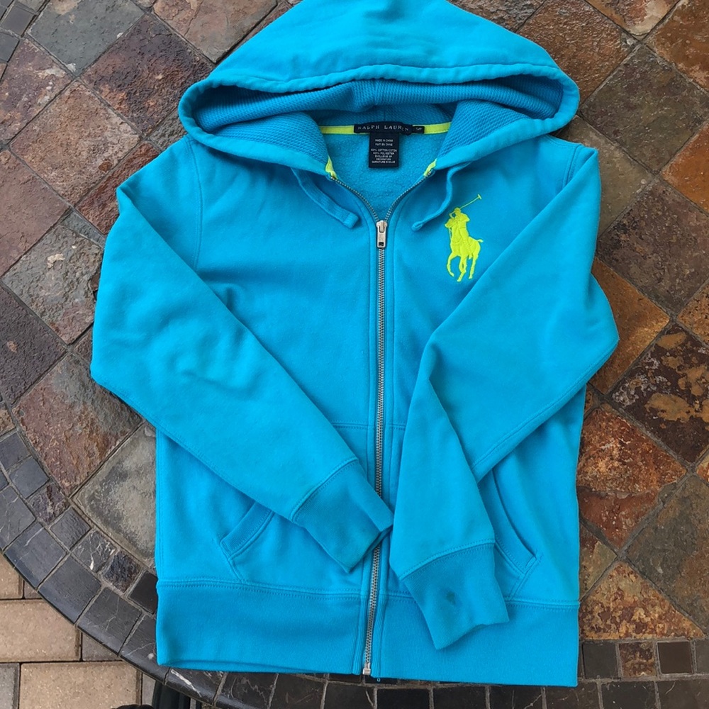Ralph Lauren ZIP up Sweat Jacket size S/P